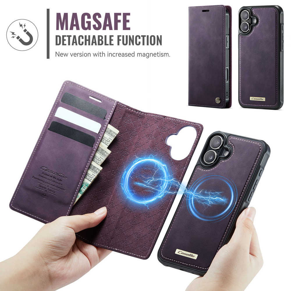 Чехол-кошелек CaseMe 2 in 1 MagSafe iPhone 17