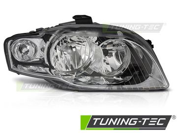 HEADLIGHT CHROME RIGHT SIDE TYC fits AUDI A4 B7 04-08