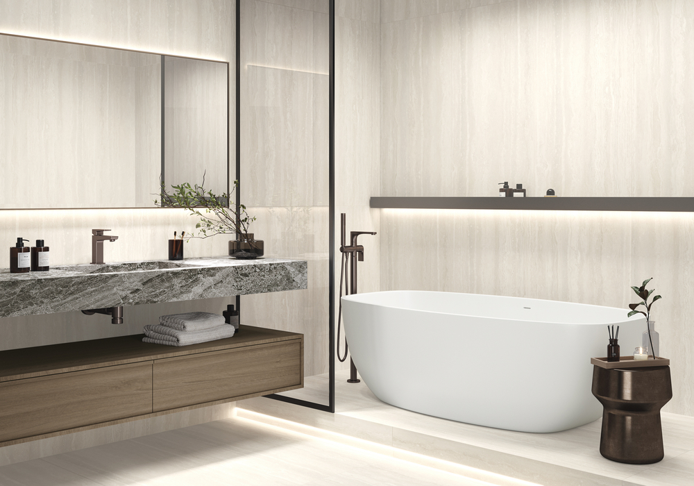 LCM Travertine World Crema 60x120