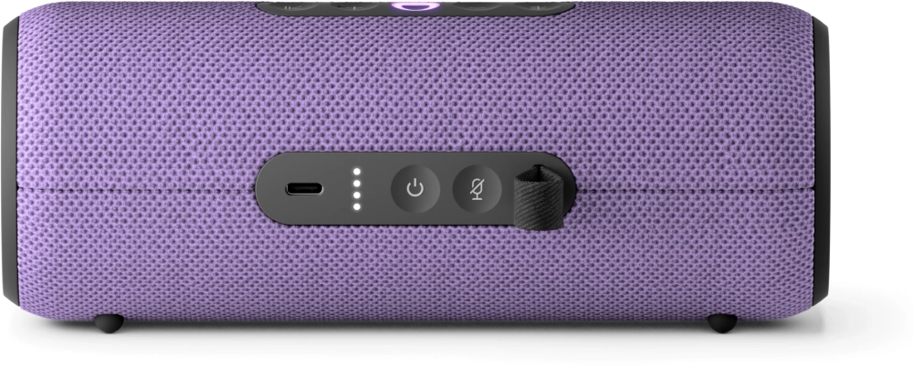 Умная колонка Yandex Стрит Алиса фиолетовый 30W 2.0 BT/Wi-Fi 10м 3300mAh (YNDX-00030VIO)