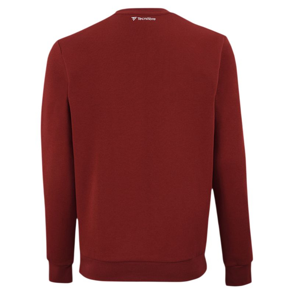 Кофта для мальчика теннисная Tecnifibre Team Sweater Junior - cardinal
