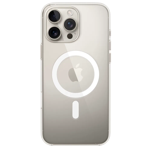 Прозрачный чехол с поддержкой MagSafe Apple Clear Case для iPhone 16 Pro Max