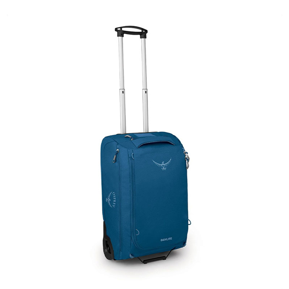 OSPREY Recycled Polyester Trolley Bag 20 Inch Unisex Night Shift Blue