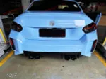 Выхлопная система с заслонками для BMW M2 G87 3.0T
