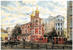 "Славянская площадь"-1811 канва с рисунком