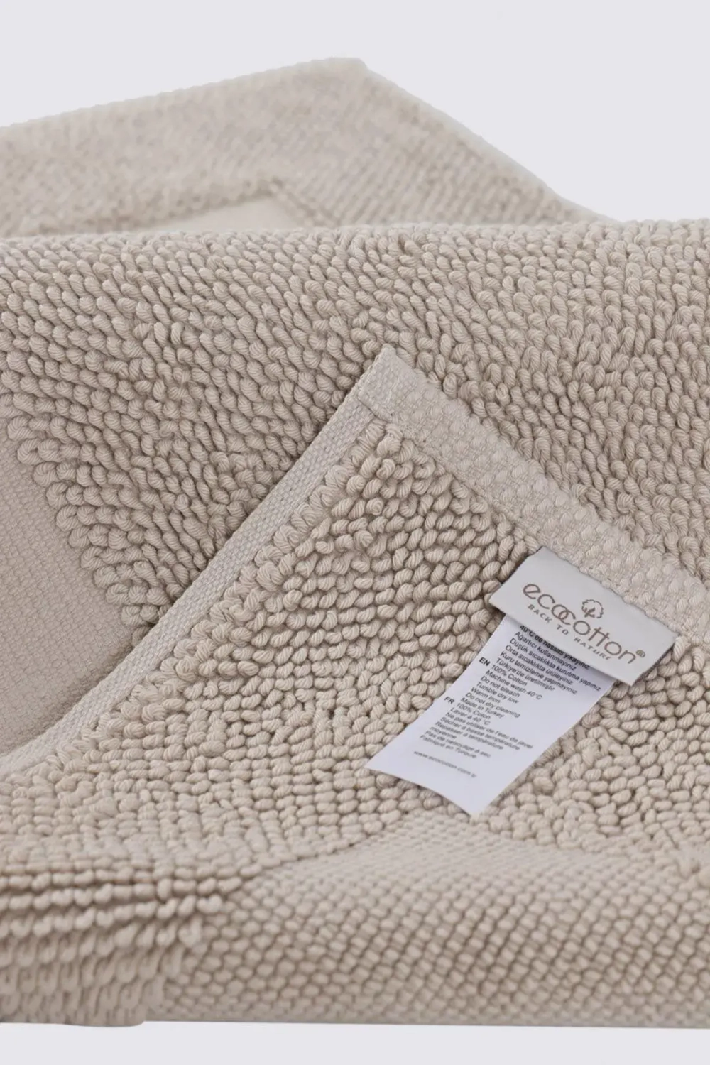 Коврик для ванной Kaia EcoCotton 60х100 | бежевый
