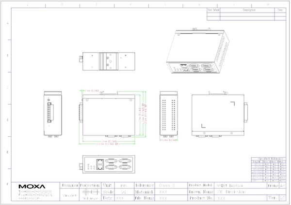 NPort IA5450A