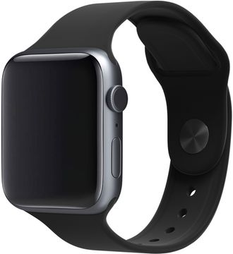 Ремешок moonfish для Apple Watch 38/40 мм, силикон, черный