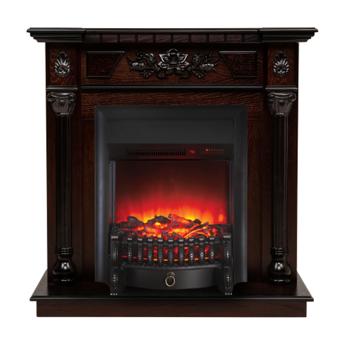 Каминокомплект Real Flame Dacota AO с очагом Fobos Lux Black RC