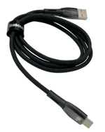 Usb Кабель-зарядка TYPE-C Baseus Glimmer Series 100W 1м CADH000401 чёрный