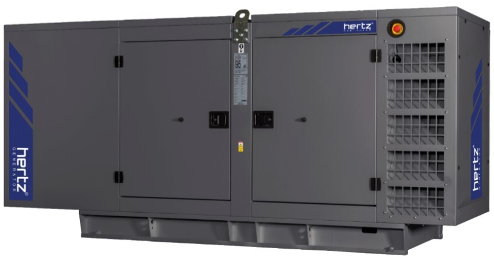 Дизельный генератор Hertz HG 110 PL в кожухе с АВР