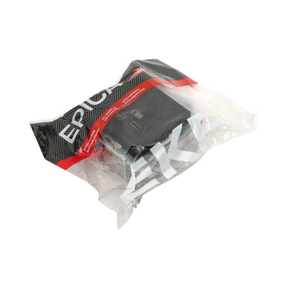 Механизм розетки USB-C - 2шт, чёрный Эпика EKF