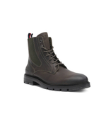 Кожаные челси lace up Tommy Hilfiger - коричневый(FM0FM04204)