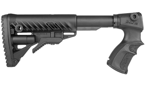 Телескопический приклад AGR870FK на Remington 870, черный, FAB Defense