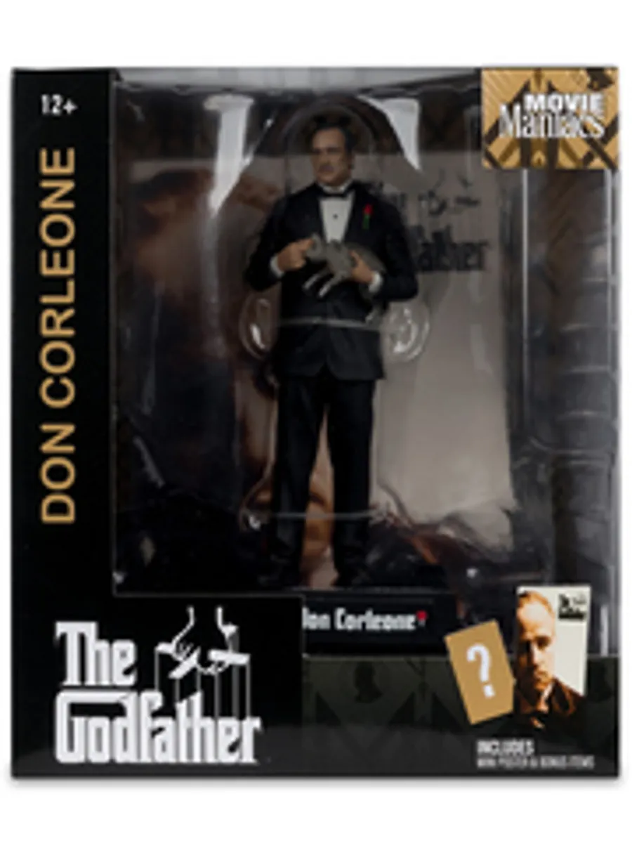 Фигурка McFarlane Toys Movie Maniacs The Godfather: Don Corleone