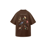 Футболка Called a Garment Birds "Brown"