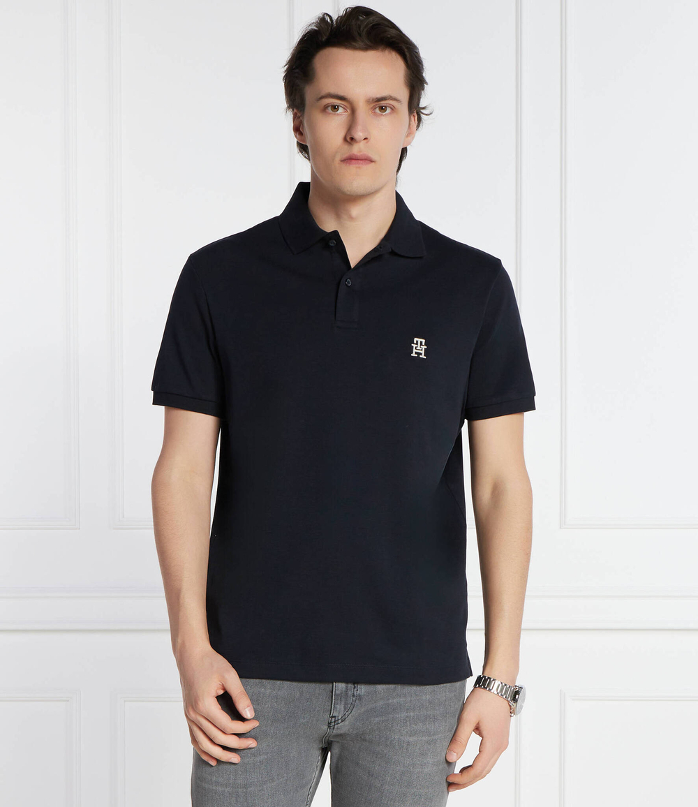Поло Tommy Hilfiger - темно-синий(MW0MW34783)