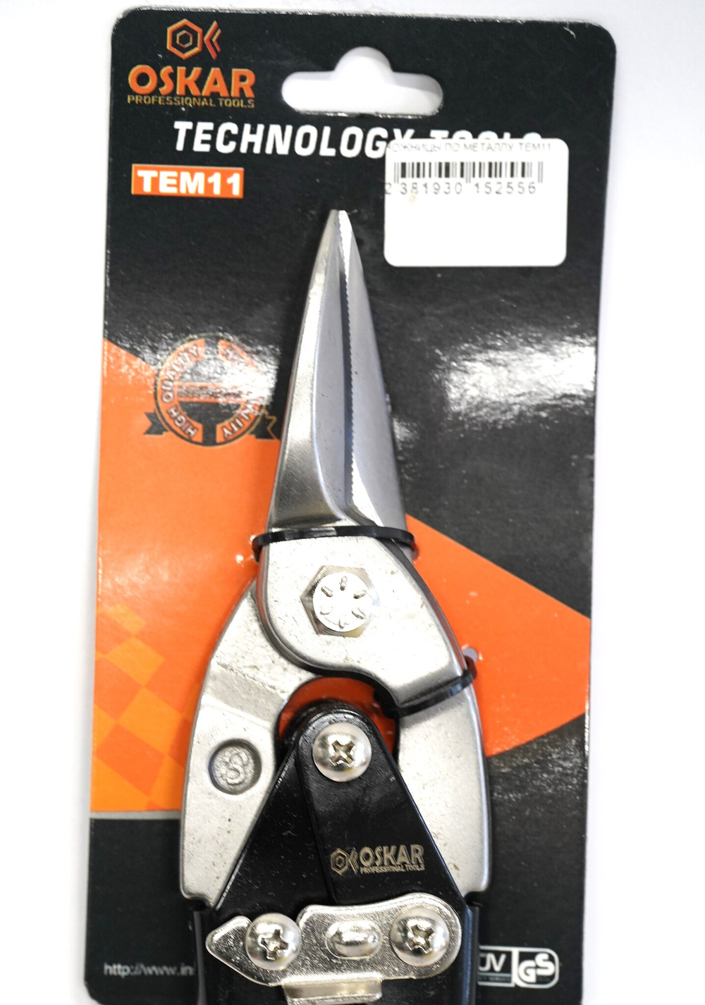 НОЖНИЦЫ ПО МЕТАЛЛУ TEM11