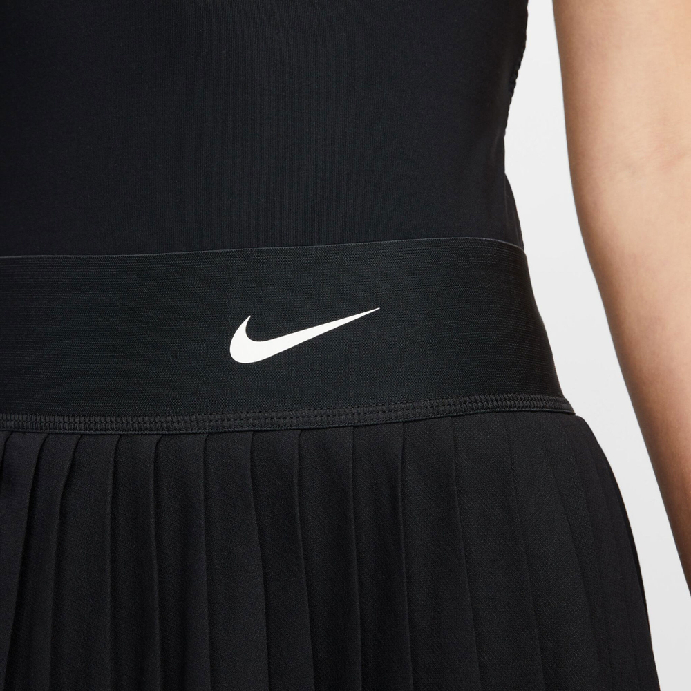 Женская теннисная юбка Nike Court Dri-Fit Advantage Pleated Skirt Women - Black, White