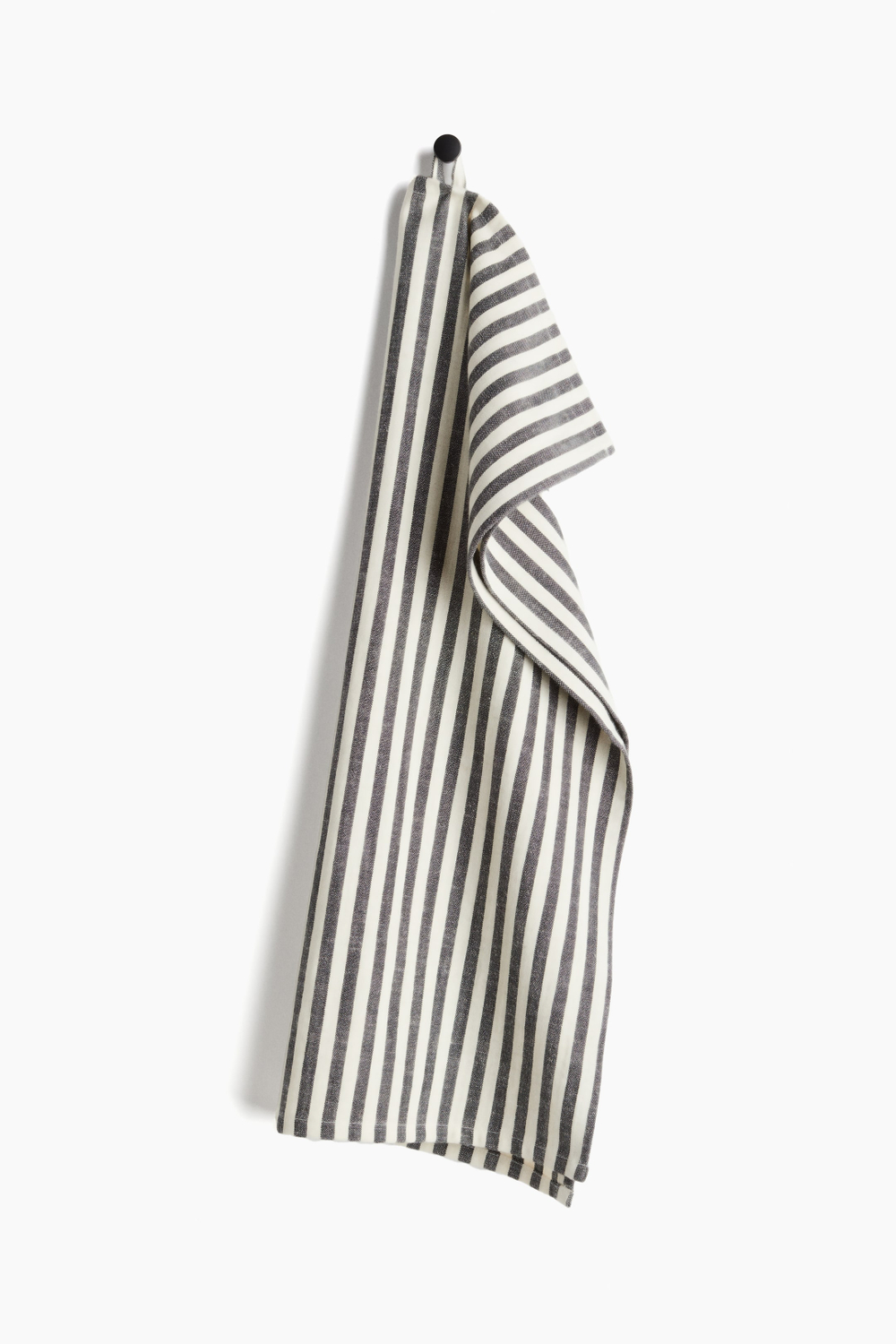 H&M HOME Кухонное полотенце в полоску, темно-серый