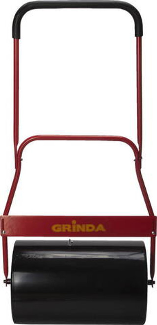 GRINDA 62 л, размеры 400 х 580 мм, стальной барабан, нескользящая рукоятка, каток для газона (422115)