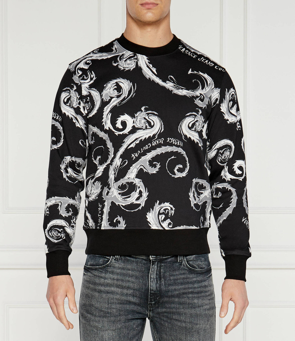 Худи Versace Jeans Couture - черный(77GAI3R0FS161)