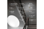 Светильник LED уличный Geniled Orbita 300x64 24Вт 3000К/4000К/5000К IP54 Белый Smart с регулировкой цветовой температуры и датчиком движения