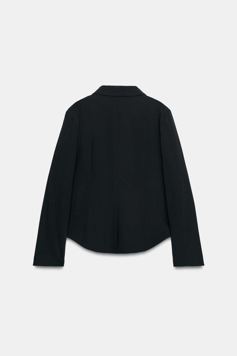 ПРИТАЛЕННЫЙ БЛЕЙЗЕР С ПОДПЛЕЧНИКАМИ — ZARA
