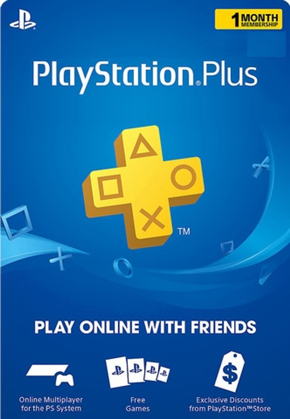Playstation Store UA: 1-месячная подписка PlayStation Plus Основной [услуга выкупа подписки в аккаунт PSN]