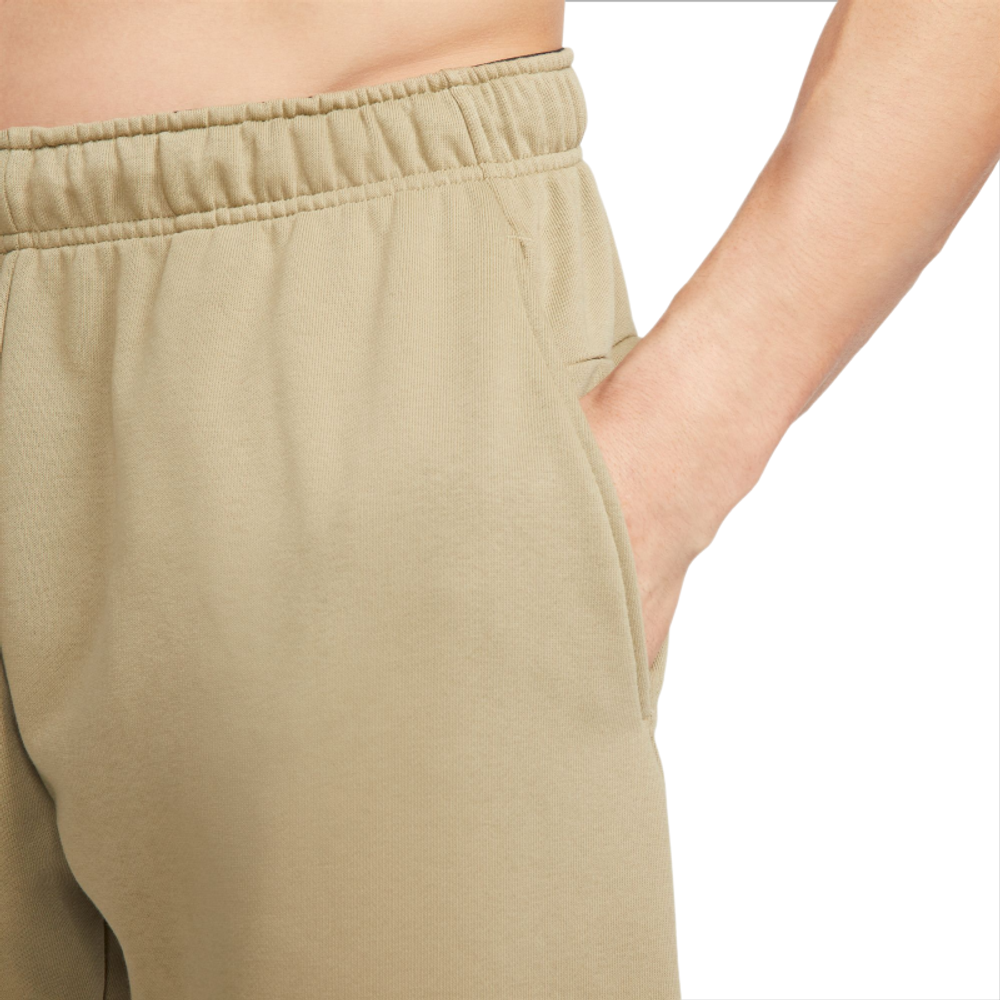 Мужские теннисные штаны Nike Dry Pant Taper FA Swoosh - зеленый