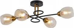 Потолочная люстра  IL8263-4COU-79 BK GD ILLUMICO