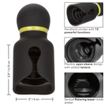 Черный вибромастурбатор Flickering Stroker (Цвет: черный)