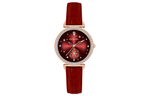KANGOL Galaxy Love Quartz Movement Metal Strap Watch Women"s Watch Black Dial KANGOL K602