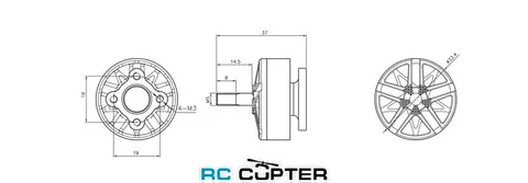 T-Motor Velox V2808 KV1500