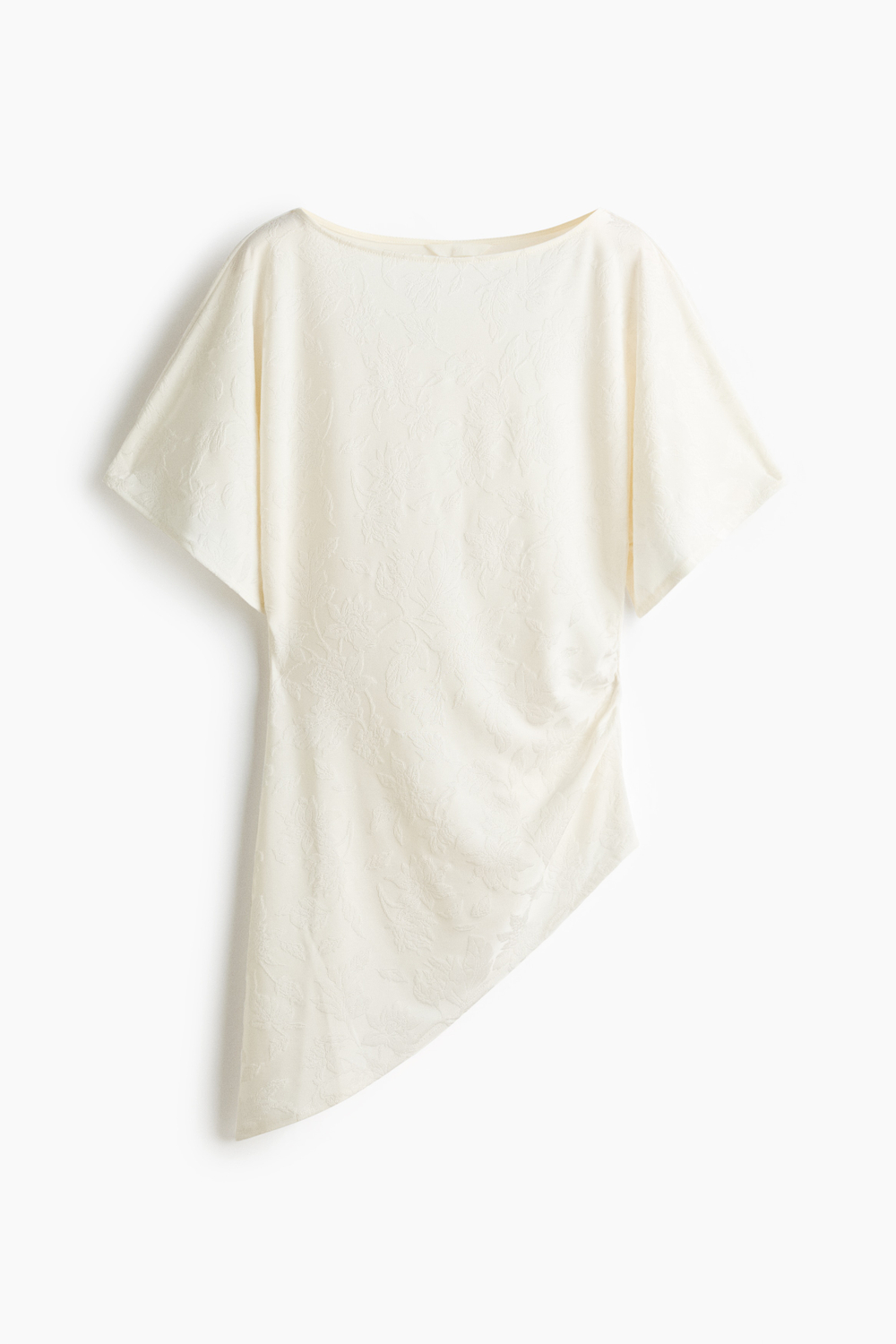 Асимметричный топ из жаккардового джерси - H&M