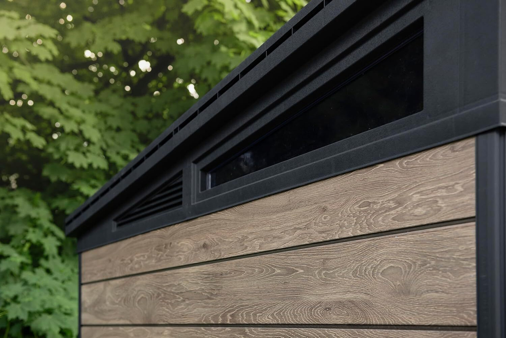 Садовый сарай Keter Signature Pent 11x7 ashwood