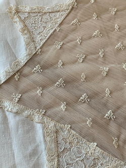 Скатерть 130x130 Palombella Lino Pizzo