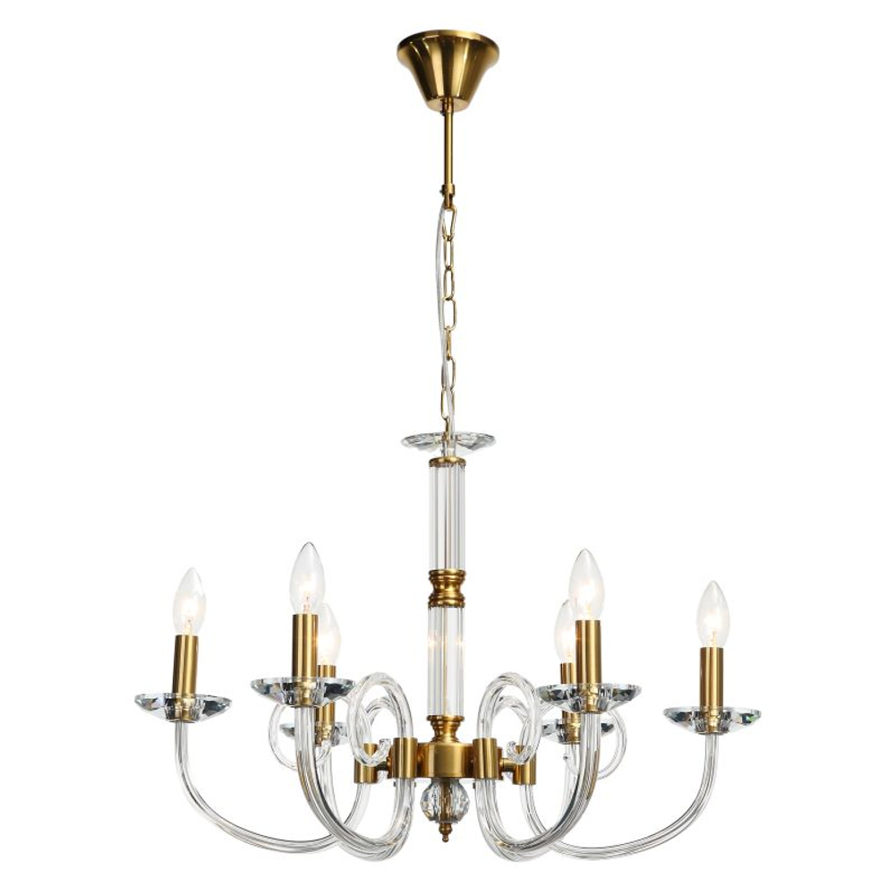 Люстра подвесная Stilfort 1050/03/06P серия Glass / Гласс