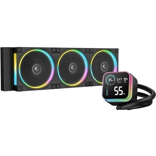 Система водяного охлаждения DeepCool LQ360 ULTRA ARGB, черный (R-LQ360-BKASMC-G-1)