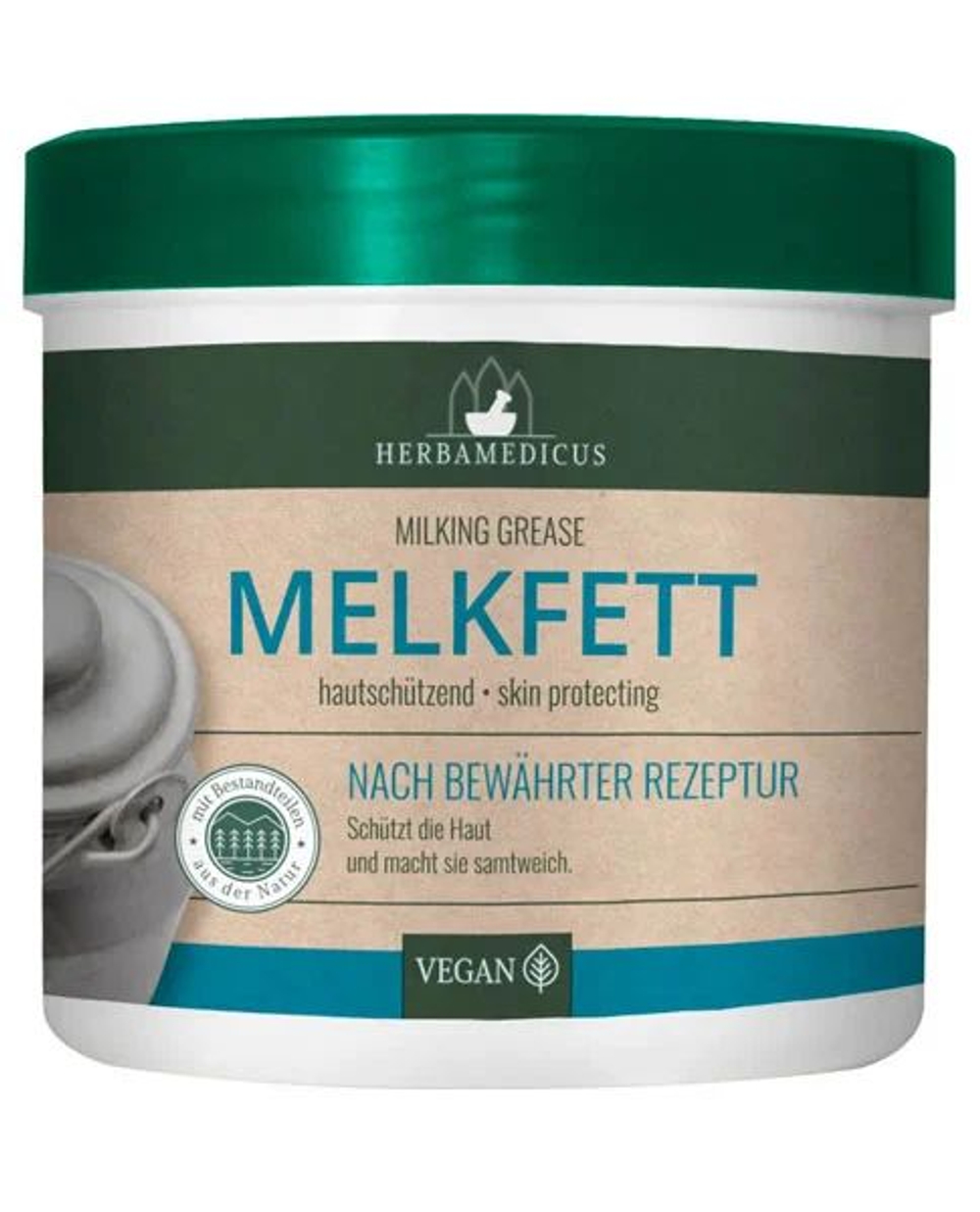 Herbamedicus Milk Насыщенный крем без отдушек для ухода за кожей 250 мл (из Финляндии)