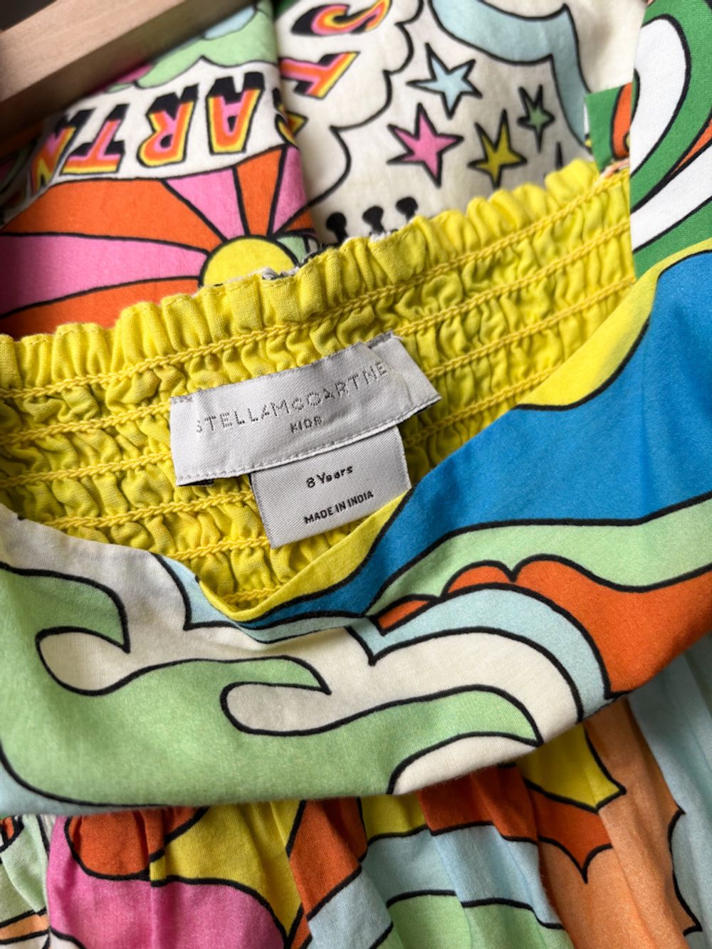 Хлопковое платье Stella McCartney, 128