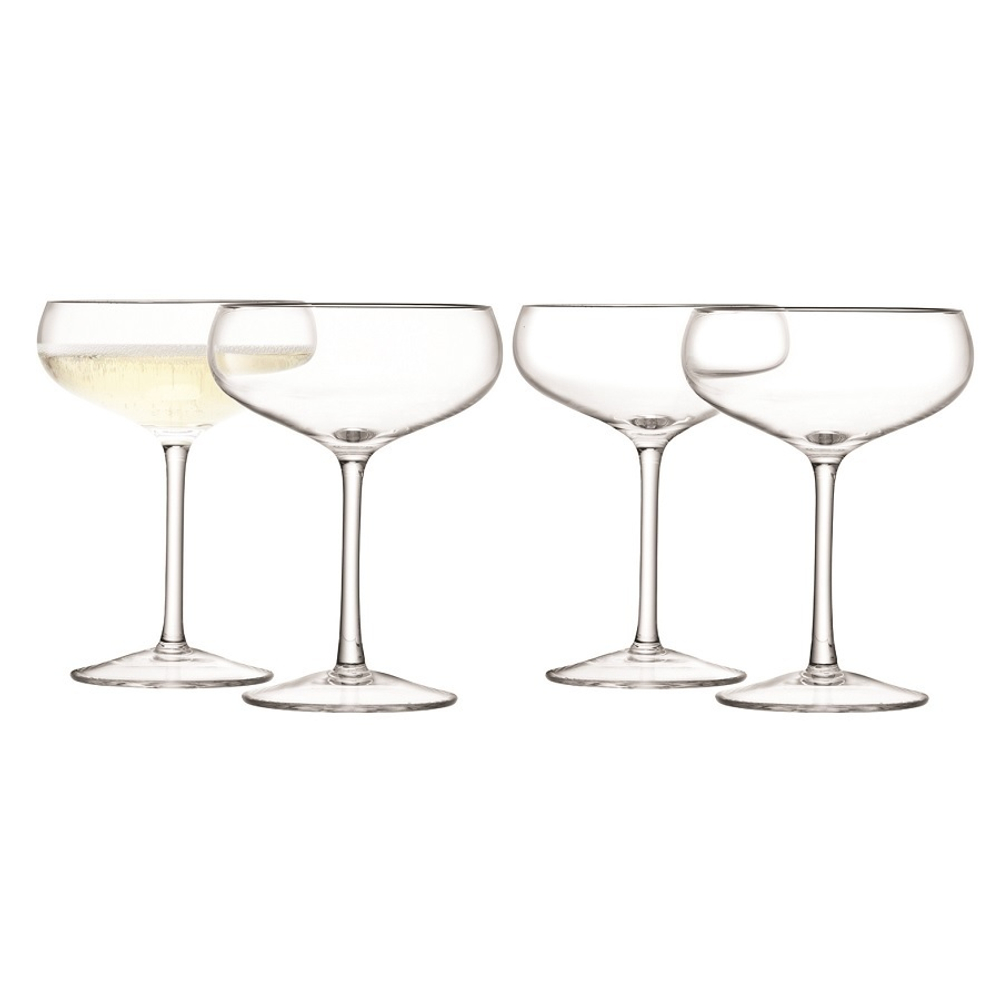 Набор бокалов для шампанского wine, 215 мл, 4 шт.