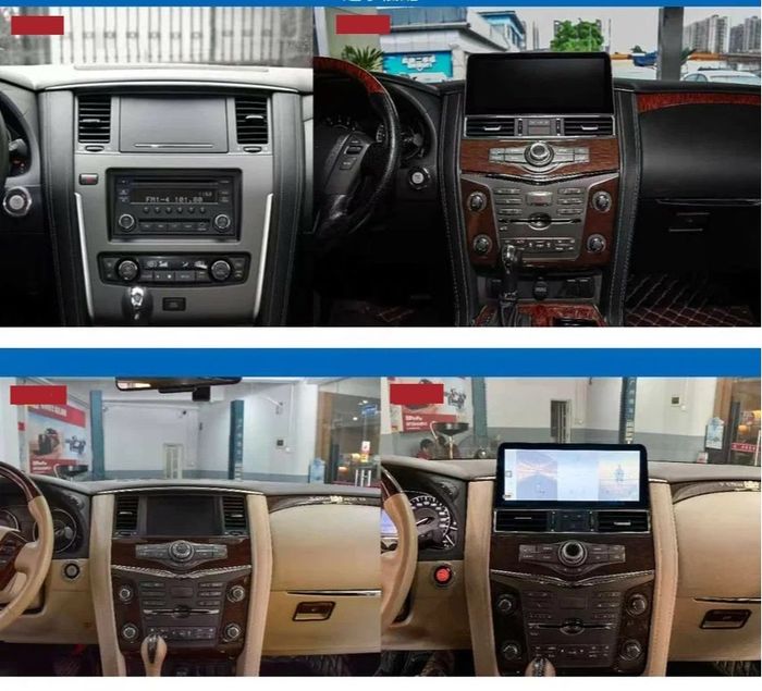 Магнитола для Infiniti QX56/QX80 2010-2019 (поддержка Bose, 360 и мониторов) - Kuberg SL-N1230 Android 12, Быстрая, SIM-слот, CarPlay, 2K