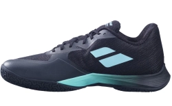 Мужские кроссовки для сквоша/бадминтона Babolat Shadow Spirit 2 - black/cyan