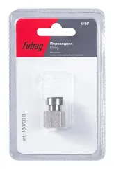 Переходник Fubag 1/4"F на рапид (гайка) в блистере