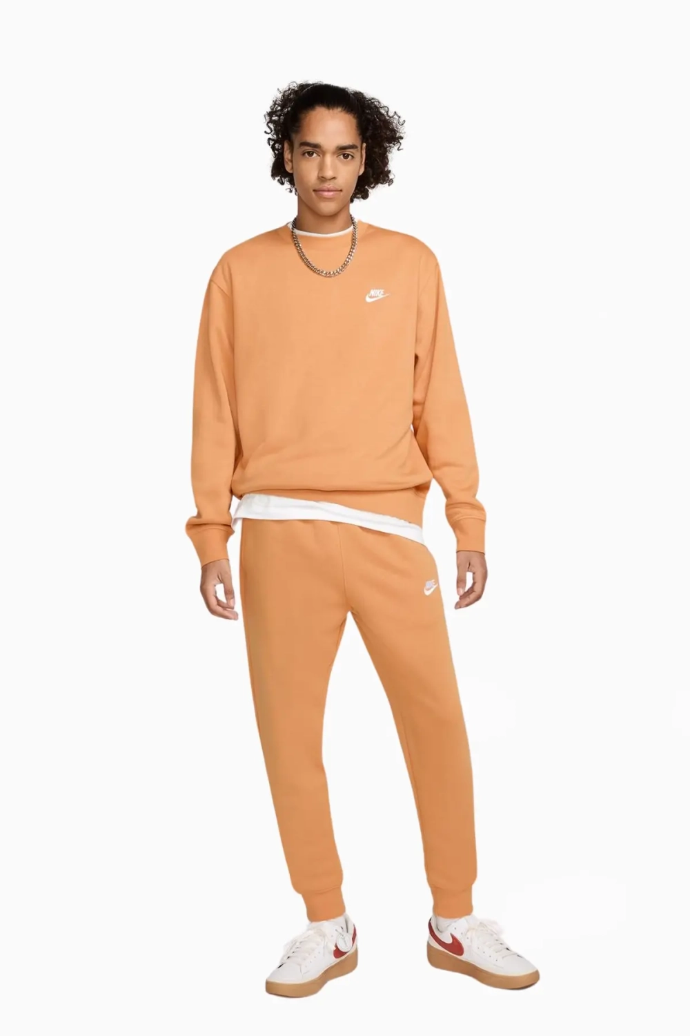 Кофта Nike Sportswear Club Crew - оранжевый