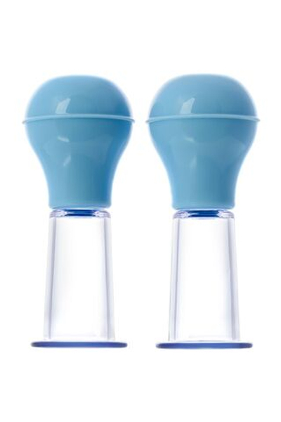 Набор для стимуляции сосков Nipple Pump Set - Size M (Цвет: прозрачный)