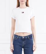 Футболка TJW BBY RIB XS BADGE Tommy Jeans - белый(DW0DW15641)