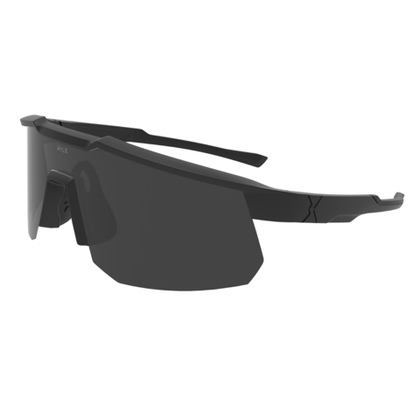 Спортивные очки с диоптриями HILX Big Head / Matt Black / Black Lens