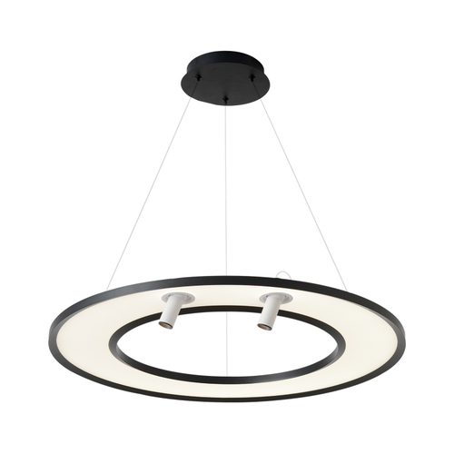 Светильник подвесной Crystal Lux CONTOUR SP50W LED BLACK
